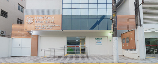 Unidade NOTRELABS SANTOS, Foto da fachada